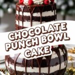 Chocolate Punch Bowl Cake