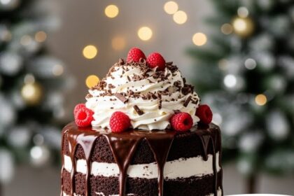 Chocolate Punch Bowl Cake