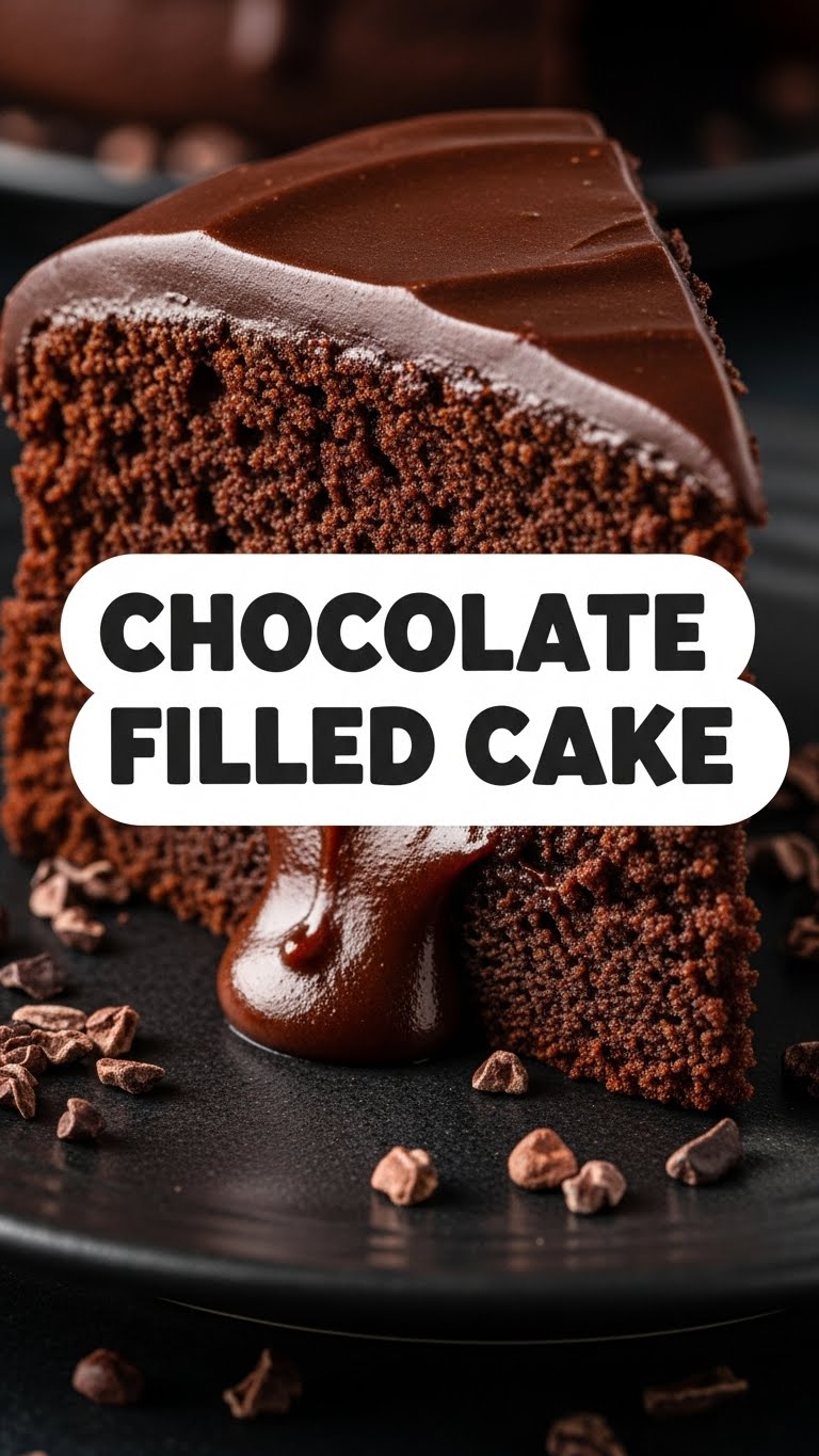 Chocolate Filled Cake