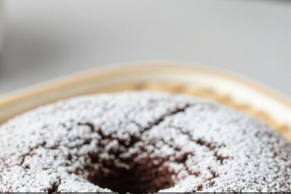Steamed Chocolate Cake