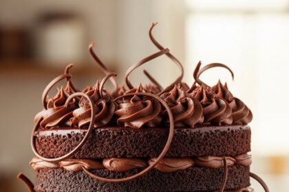 12 Layer Chocolate Cake