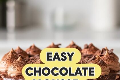 Easy Chocolate Mousse Cake Filling