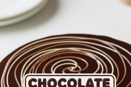 Chocolate Glaze Cake Design