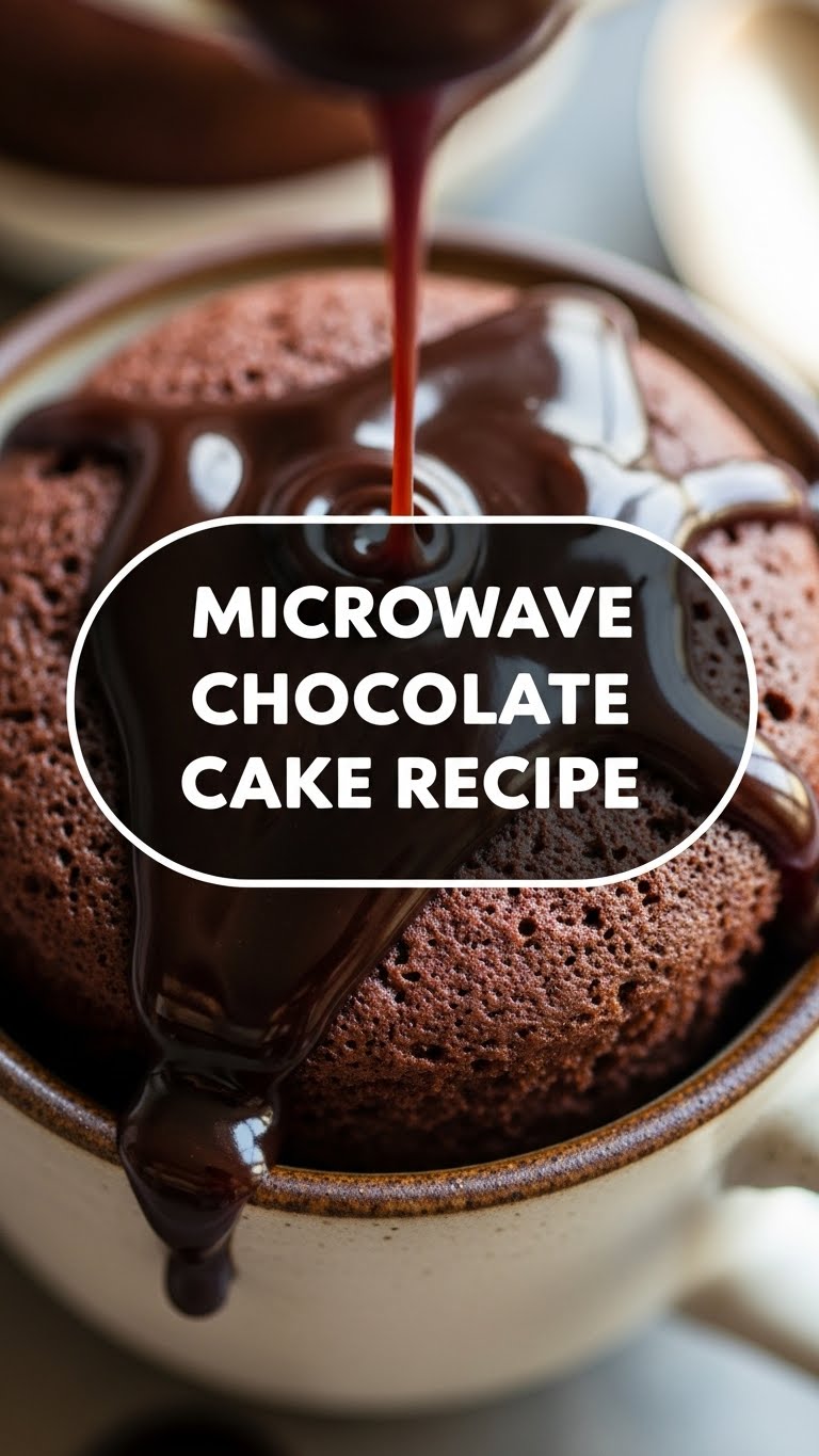 Microwave Chocolate Cake Recipe