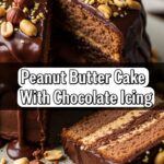 Peanut Butter Cake With Chocolate Icing