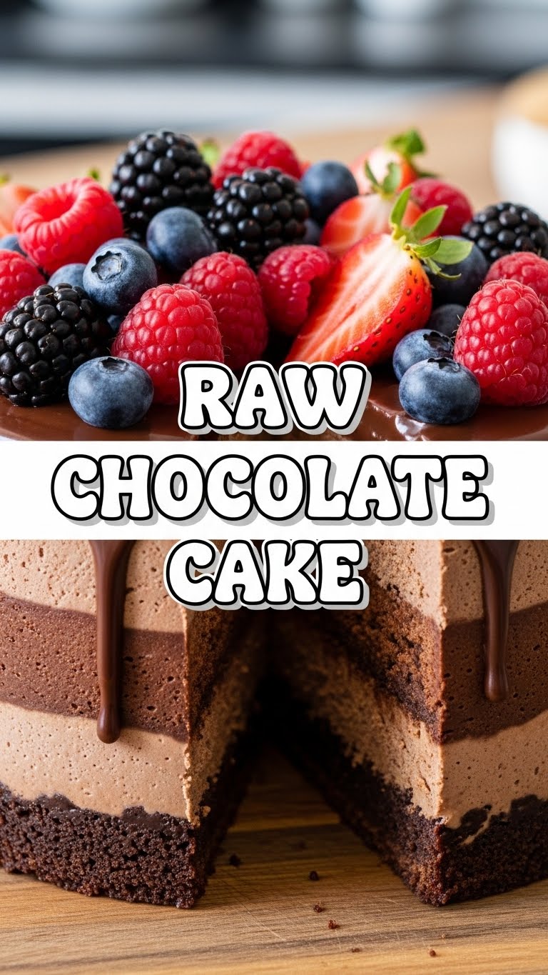 Raw Chocolate Cake