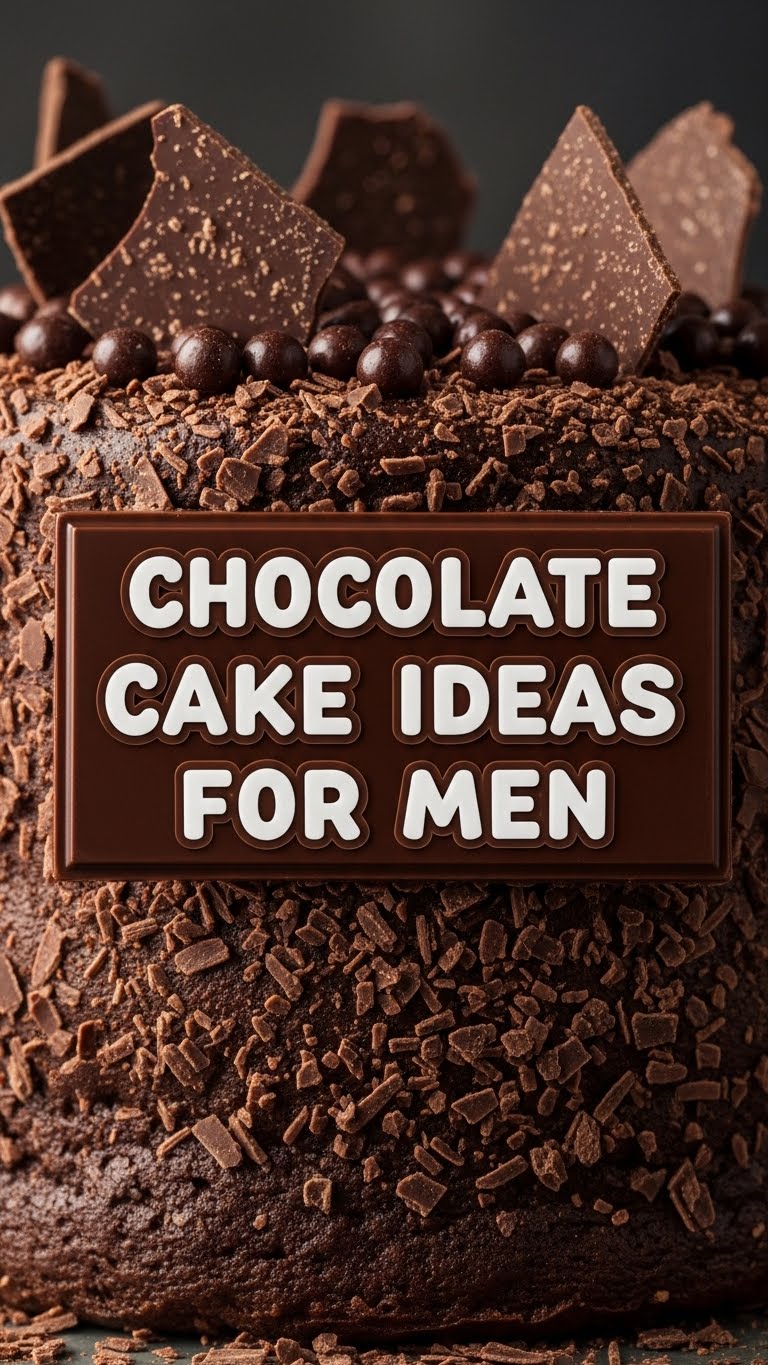 Chocolate Cake Ideas For Men