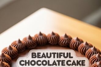 Beautiful Chocolate Cake Birthday