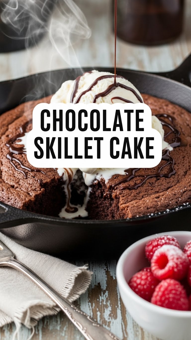 Chocolate Skillet Cake