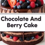 Chocolate And Berry Cake