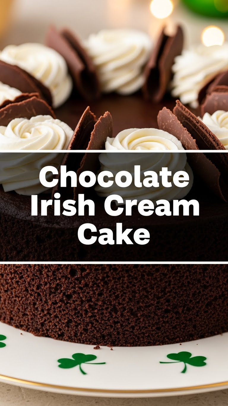 Chocolate Irish Cream Cake