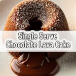 Single Serve Chocolate Lava Cake