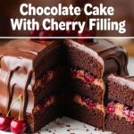 Chocolate Cake With Cherry Filling