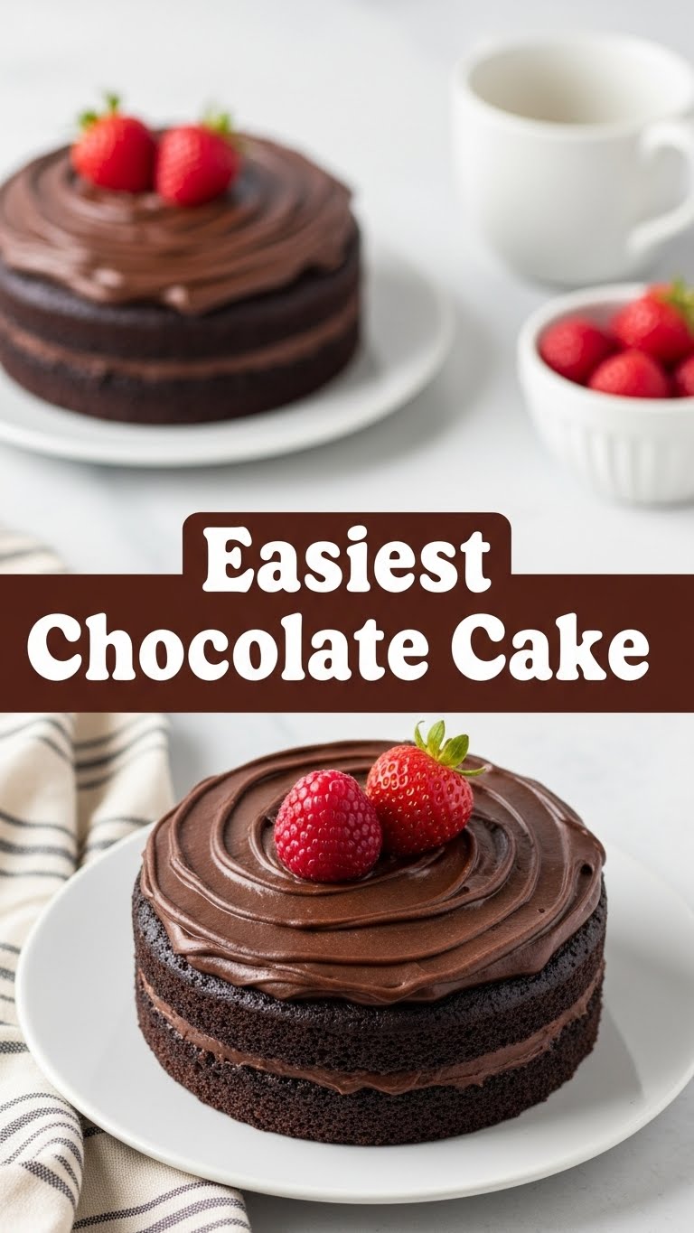 Easiest Chocolate Cake