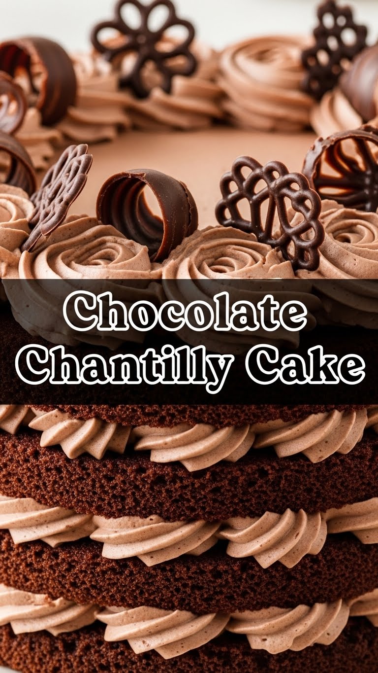 Chocolate Chantilly Cake