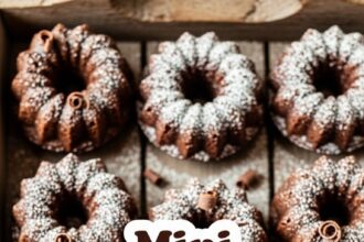Mini Chocolate Bundt Cake Recipe
