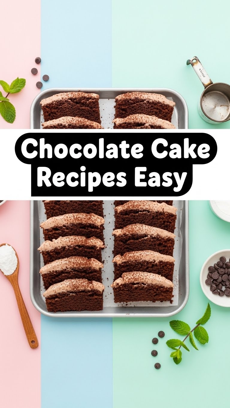 Chocolate Cake Recipes Easy