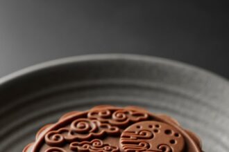 Chocolate Moon Cake