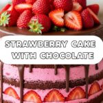 Strawberry Cake With Chocolate