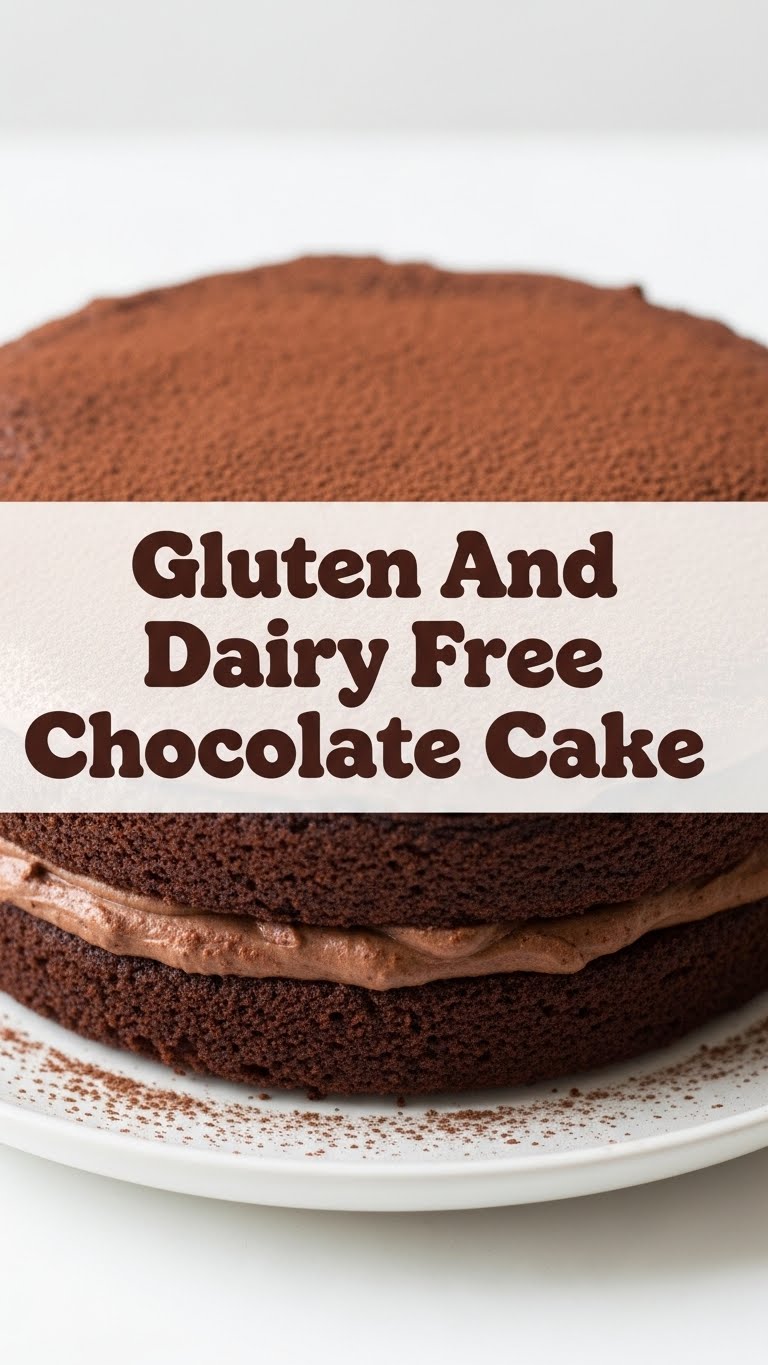Gluten And Dairy Free Chocolate Cake