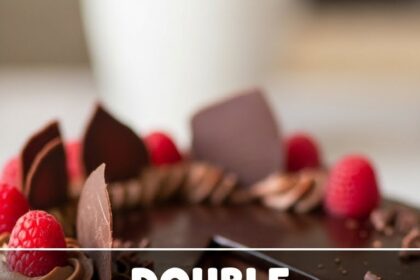 Double Chocolate Mousse Cake