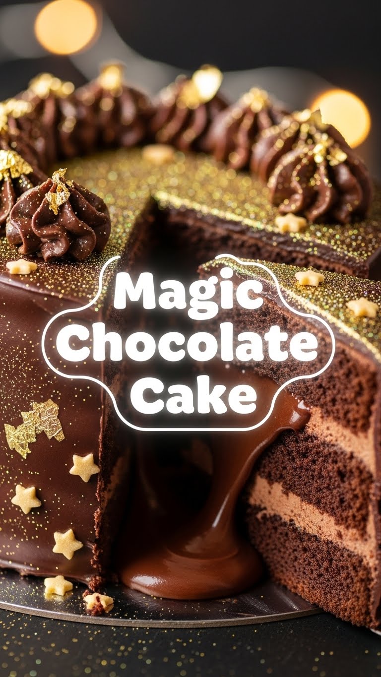 Magic Chocolate Cake