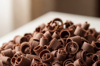Chocolate Shavings On Cake