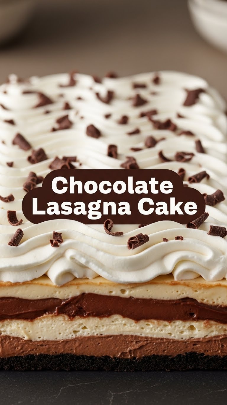 Chocolate Lasagna Cake