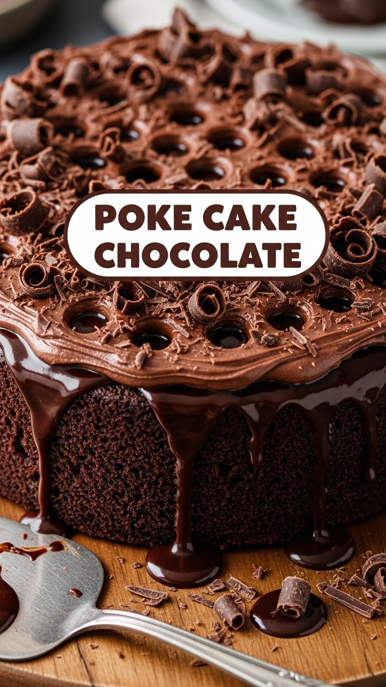 Poke Cake Chocolate