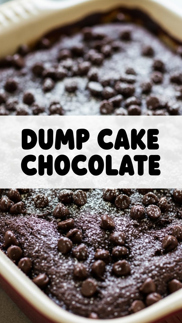 Dump Cake Chocolate