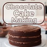 Chocolate Cake Making