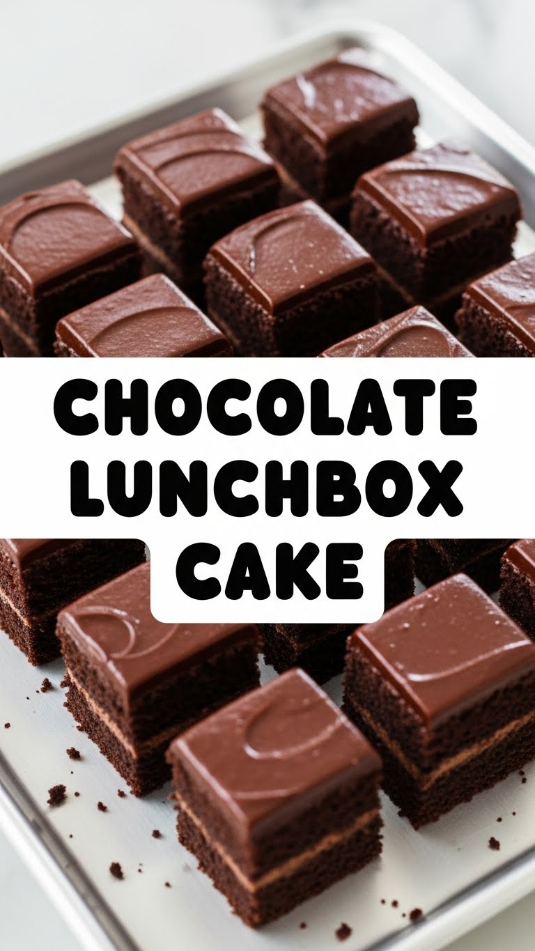 Chocolate Lunchbox Cake