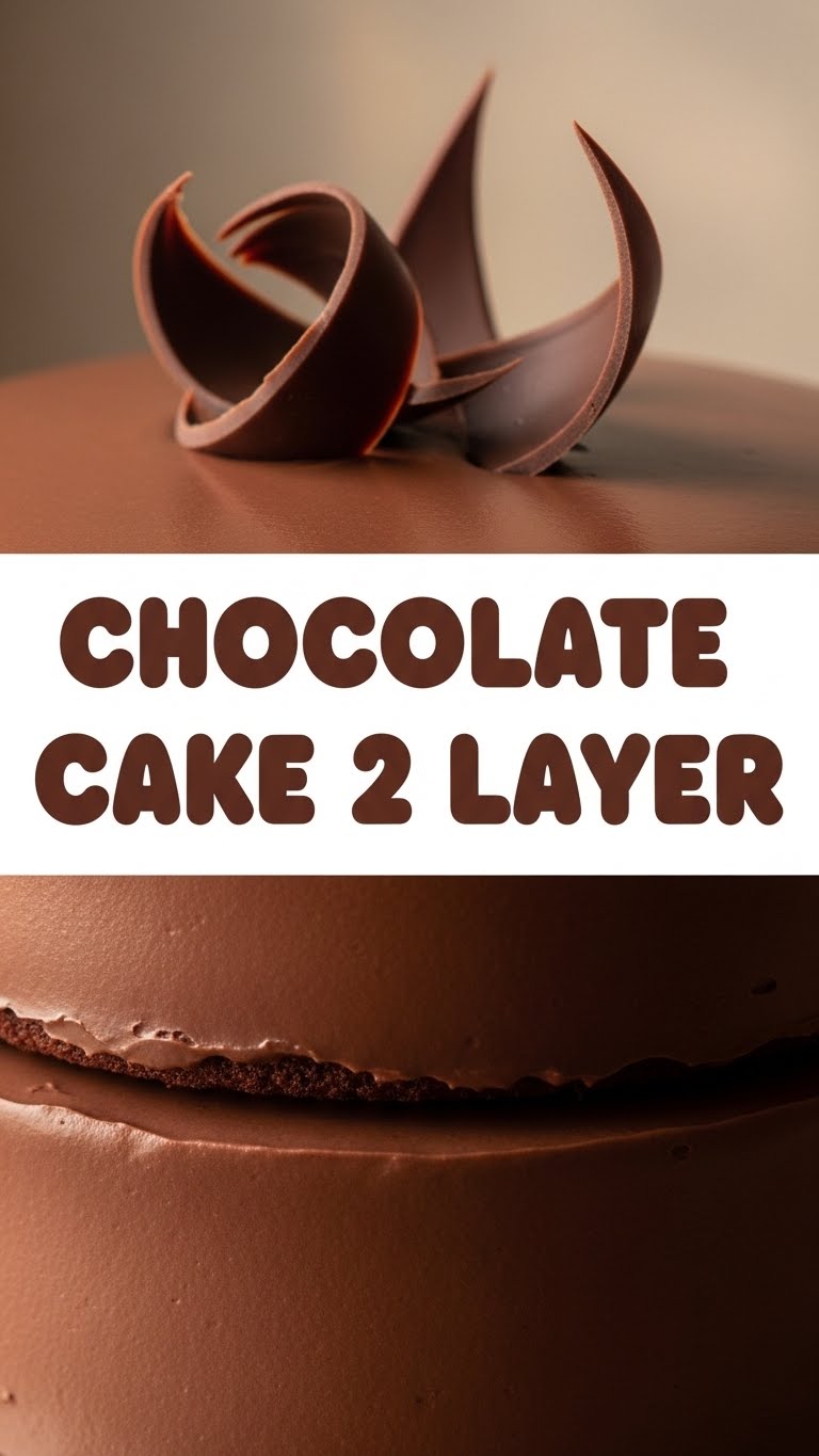 Chocolate Cake 2 Layer