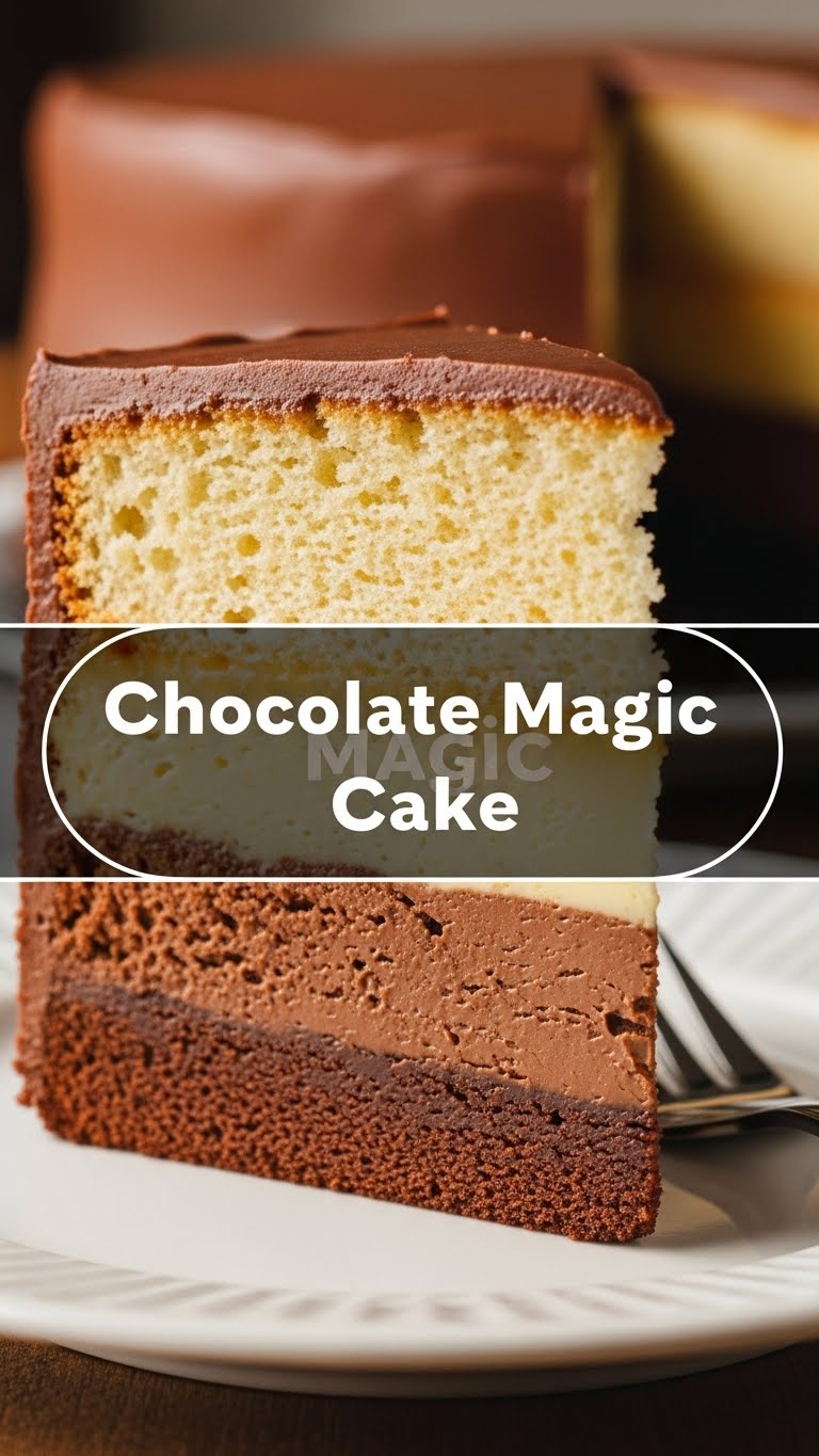 Chocolate Magic Cake
