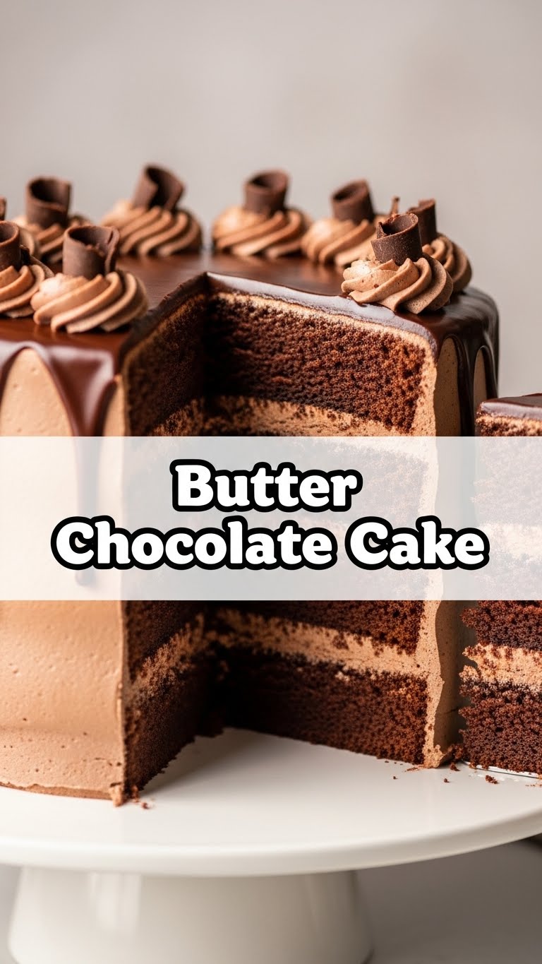 Butter Chocolate Cake