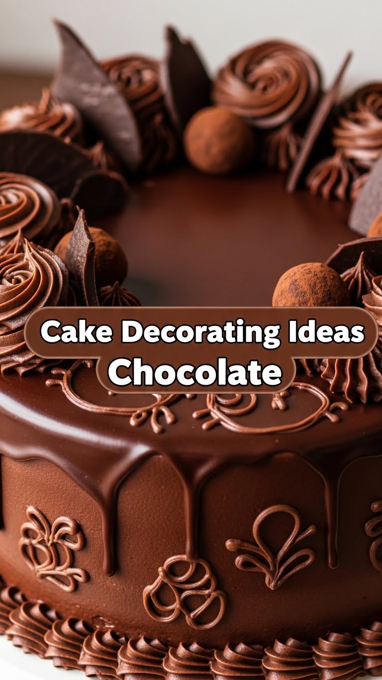 Cake Decorating Ideas Chocolate
