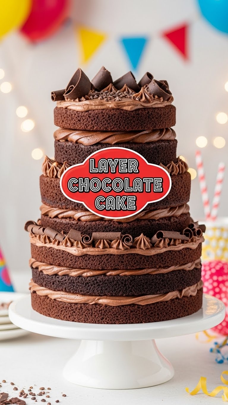 Layer Chocolate Cake
