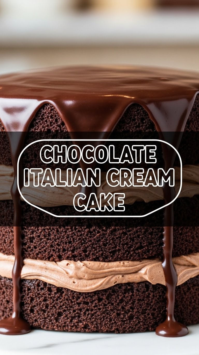 Chocolate Italian Cream Cake