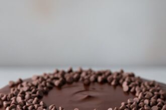 Yellow Cake Chocolate Icing