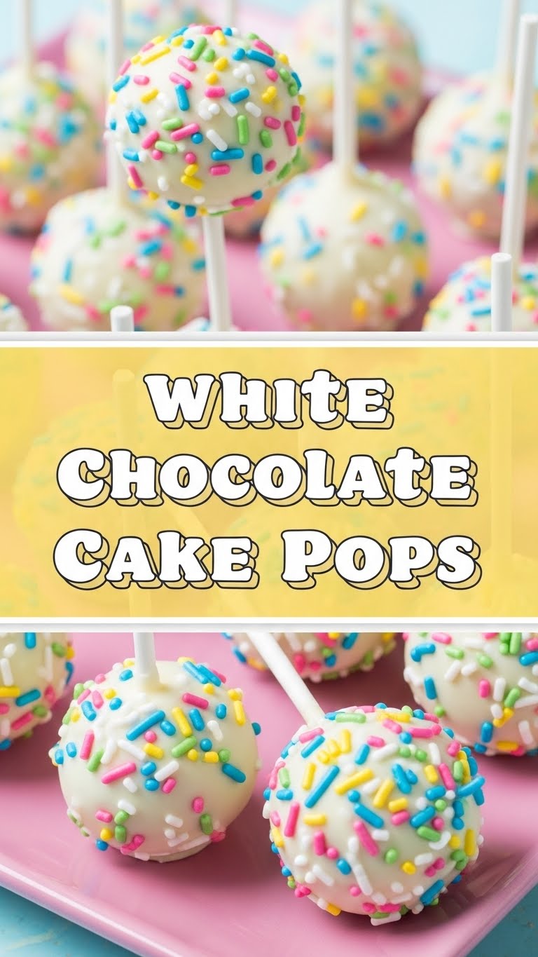 White Chocolate Cake Pops