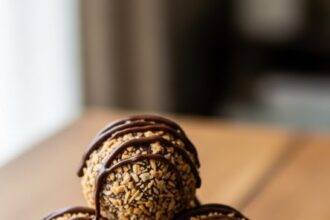 German Chocolate Cake Balls