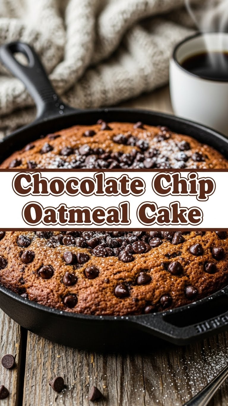 Chocolate Chip Oatmeal Cake