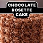 Chocolate Rosette Cake