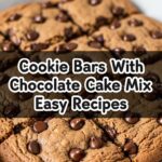 Cookie Bars With Chocolate Cake Mix Easy Recipes