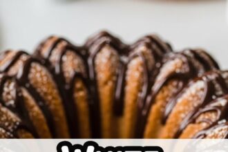 White Chocolate Bundt Cake