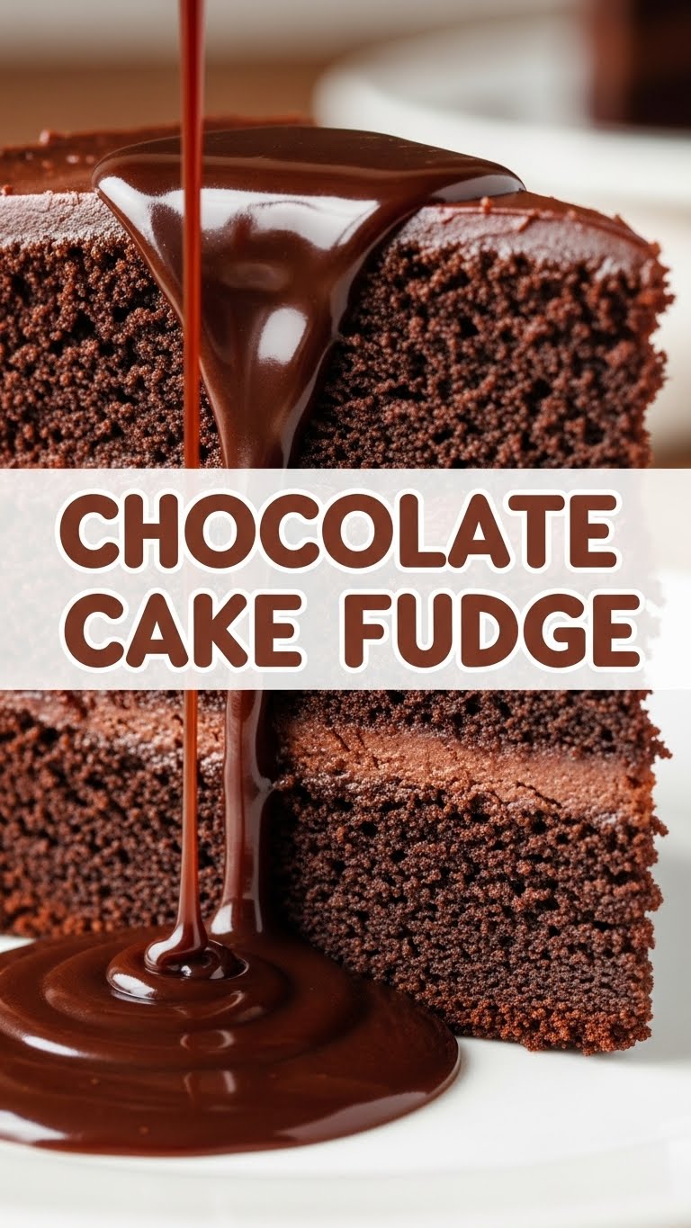 Chocolate Cake Fudge