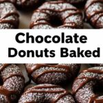 Chocolate Cake Donuts Baked