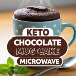 Keto Chocolate Mug Cake Microwave