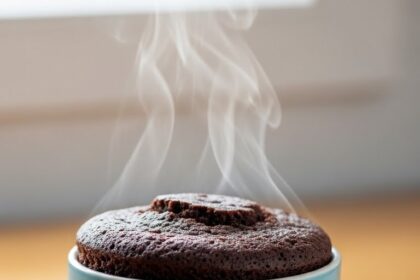 Keto Chocolate Mug Cake Microwave