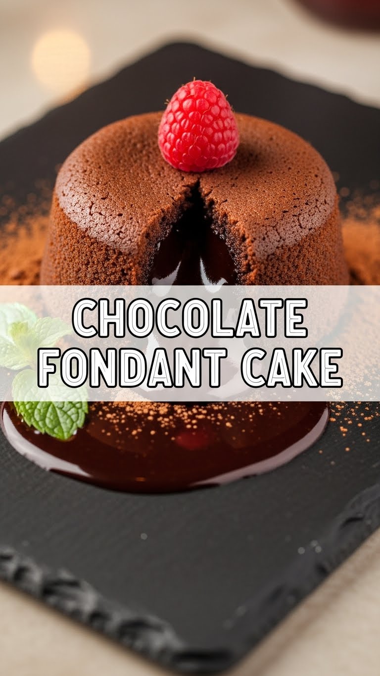 Chocolate Fondant Cake